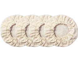 4 Stks Deeg Fermentatie Container Deksels, 2 Stks Rubberen Band, 1 Stks Temperatuur Papier, Herbruikbare Zuurdesem Container Deksels, Katoenen Doppen, Bakken Accessoires.