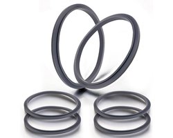 4 stuks Blenderpakkingen - Voor 600W en 900W - Water Bestendige Sluitring - Vervangende Blenderpakking - Rubberen Afdichtingsringen - Blendervervangingsonderdelen - Blender Vervangende Onderdelen - Afdichtring