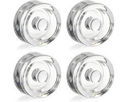 4 stuks - fermentatie - fermentatiepot - fermentatie gewichten - fermentatiegewicht - fermentatiedoek - fermenteren - glas- Ø 7.2cm