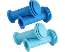 4 Stuks Fiets Handvatten Kinderen 22mm - Antislip Rubber Stuur Kinderfiets & Step