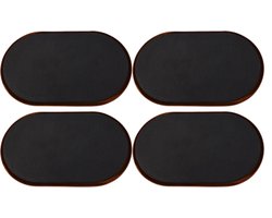 4 Stuks Grote EVA Meubelglijders voor Houten Vloer – Heavy Duty Vloerbeschermers voor Tafel-, Bank- en Stoelpootjes – Anti-Kras Glijpads voor Veilig en Makkelijk Meubels Verschuiven