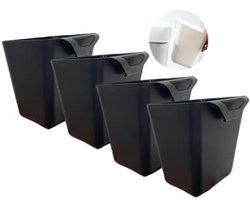4 stuks hangende bekerhouders voor opberging - multifunctionele trolley accessoires