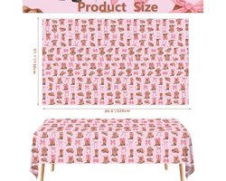 4 stuks Hay Table 51x86 inch verjaardagsthema-tafelkleed voor tafel, decoraties voor verjaardagsfeestjes in western- en cowboythema, decoraties voor Hawaiiaanse Luau-feestjes