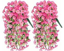 4 Stuks kunstherfstbloemen - Premium Kunstplant - 75CM - Kunstmatige hangende Kunstplant - Kunstplant - Hangplant Kunstplanten - Nep planten - Kunstbloemen - Kamer Decoratie - Nepplanten Kunst plant - Voor Vazen, Decoratie voor Veranda of Terras