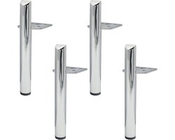 4 Stuks Metalen Meubelpoten - Tafelpoten Voor IKEA Kasten, Banken en DIY Projecten - 20 cm Hoog