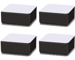 4 stuks Meubelverhogers - Tafelpoot Lifters - Meubelverhoger Tafelpoten - Meubels Bankvoet - Zelfklevende tafelpoot voor bank - Salontafel - Kast - Bed - Bureau