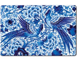 4 stuks - Placemat: Royal Delft