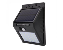 4 x 20 LED Buitenlampen - Met bewegingssensor - Solar Zonne-energie Panelen