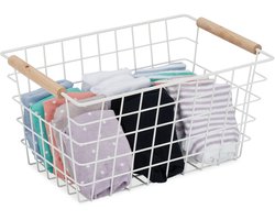 4 x draadmand - opbergmand - kastmand - mandje - mand - opruimmandje - kleding