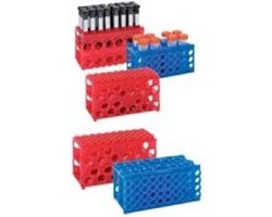 4-zijdige flipper/rack maat 1 neon oranje polypropyleen - NeoLab