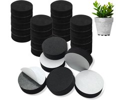 40 Pcs Invisible Plant Pot Feet - Non-Slip EVA Foam Flower Pot Mat - Zelfklevende Lift Kussen voor Binnen Buiten Planten en Meubels (Rond)