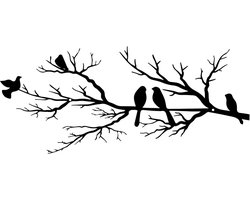43*19cm klein Metalen vogels, muurdecoratie met levendige vogels op de tak, wanddecoratie met zwarte bladeren en vogel om op te hangen buitenhuis, wandsculptuur voor huis, balkon, tuin
