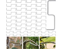 47 stuks 13 cm takkenspreider – tuintakkenafstandhouders voor fruitbomen – bevestigingsbeugels ter ondersteuning van groei – open hoek