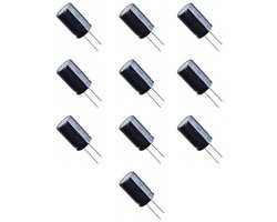 47uF 100V Condensator elektrolytisch 10x13 10-stuks (ELCO) zwart