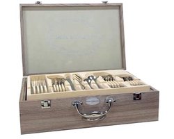 48-delige bestekset in koffer - Perfect voor tafelen