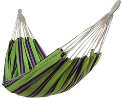 4gardenz® Green Hangmat Polykatoen 320x150 cm -- Comfortabel & Sterk