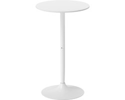 4goodz Bartafel Statafel voor 2 Personen - 60x102 cm - Wit