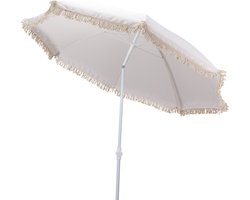 4goodz Parasol met Volant 200 cm - Groen