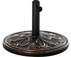 4goodz Parasolvoet 13 kg Cement - 48x34 cm parasols Ø35/Ø38/Ø48 mm