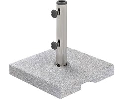 4goodz Parasolvoet 21 kg - Graniet- 38x38x38 cm