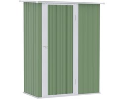 4goodz Tuinkast Metaal - Balkonkast - 84x142x189 cm - Groen