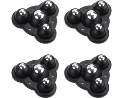 4pcs Meubel Movers - Zelfklevende Wielen - Kleine Werkbladen - Gemakkelijk Te Bewegen Voor Keukenapparatuur