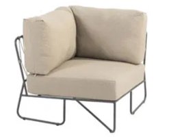 4Seasons Prego Taste Corner Module Anthracite/Taupe incl. 3 cushions