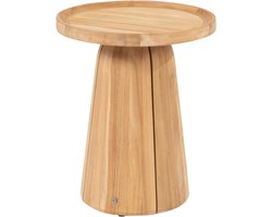 4SO Pablo bijzettafel - teakhout - Ø45 cm.