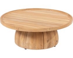 4SO Pablo koffietafel - teakhout - Ø80 cm.