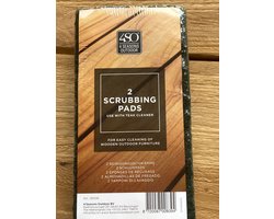 4SO Set groene pads voor teak reiniger