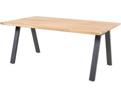 4SO - Taste Ambassador Diningtafel Teak Antracite 180 x 100 cm
