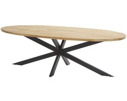4so - Taste Prado Dining Tafel Teak Ellipse 240 x 115 cm