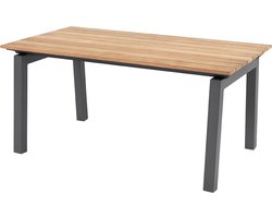 4SO - Taste Salix High Coffee Tafel Teak Antracite 120 x 64 x 55 cm