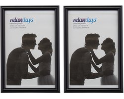 4x fotolijst 10x15 cm - fotokader - wissellijsten - set - met passe partout