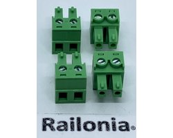 4x Trafo stekker voor Märklin ( 60032 en 60052 ) vergelijkbaar met Refr. E610662