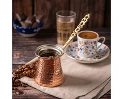 5 Cezve koffiekan - Koper