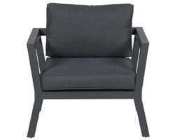 5-delige loungeset Ridge –4 luxe lounge fauteuils inclusief salontafel