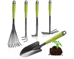 5-delige Tuingereedschap Set: Essentieel Tuiniergereedschap voor Planten en Onderhoud