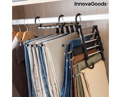 5-in-1 meervoudige broekhanger Hanglite InnovaGoods kledinghanger
