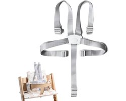 5-Point Veiligheidsriem voor Kinderstoel - Vervangingsriem - Multifunctionele Baby Veiligheidsriem voor Kinderstoel en Kinderwagen