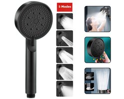 5-standen Verstelbare Douchekop - Hoge Druk Waterbesparend - Massagefunctie - Grote Regendouche - Badkamer Douche Accessoire