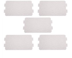 5 STKS Magnetron Mica Plaatplaat vervanging Repareren Accessoire (4,6 * 2,5 inch)