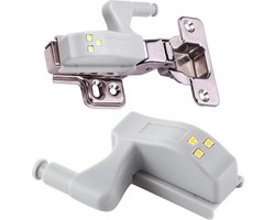 5 Stuks Automatische Kast Verlichting incl schroef - Bespaar Elektriciteit - Batterijen niet Inbegrepen -
