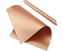 5 STUKS bbq matje grill mat - 33x40cm - ovenbeschermers - herbruikbaar - niet-klevend - Koper