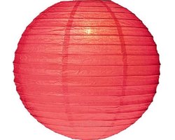 5 stuks lampion rood 35 cm