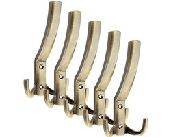 5 stuks SOTECH Kapstokhaken JULIE STRONG Lang Gebruneerd Nieuwe solide uitvoering haken voor garderobes