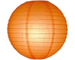 5 x Brandvertragende lampion oranje 25 cm - brandwerend