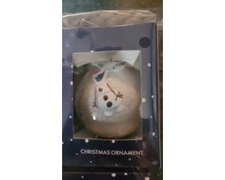 5 x Kerstbal Frozen Olaf