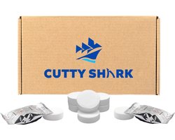 50 Ontkalkingstabletten universeel - Geschikt voor o.a Jura, Krups, DeLonghi, Philips - 50 Stuks - Efficiënte Koffiemachine en Espressomachine Ontkalker - Cutty Shark