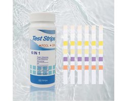 50 pH Teststrips voor Zwembad, Aquarium en Waterhardheid Testen